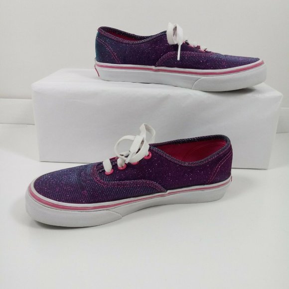 Vans Authentic Color Shift Shoes Kids 3.5 Purple - Picture 3 of 15